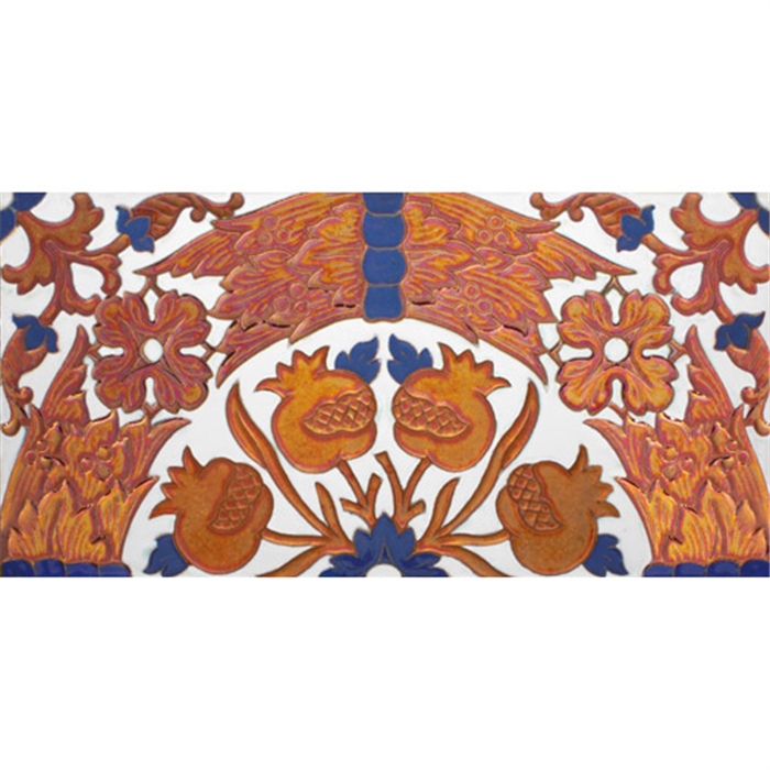Sevillian relief copper tile MZ-049-941 Sevillian relief copper tile MZ-049-941