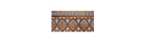 Sevillian relief copper tile MZ-055-941