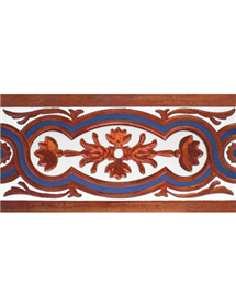 Sevillian relief copper tile MZ-056-941