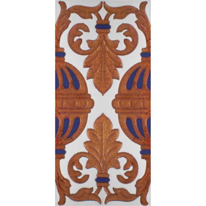 Sevillian relief copper tile MZ-058-941 Sevillian relief copper tile MZ-058-941