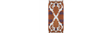 Sevillian relief copper tile MZ-058-941