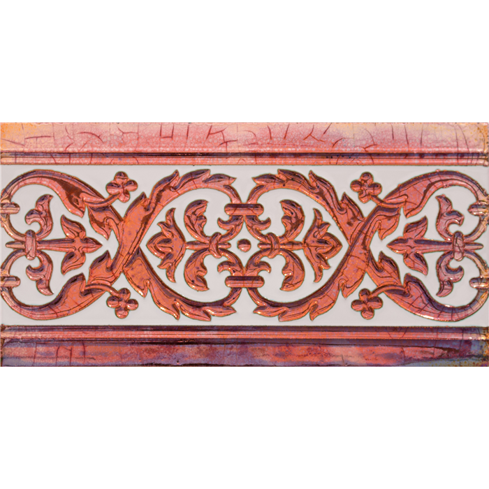 Sevillian relief copper tile MZ-026-91 Sevillian relief copper tile MZ-026-91