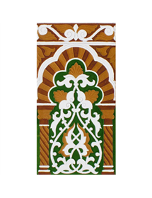 Sevillian relief tile MZ-030-01