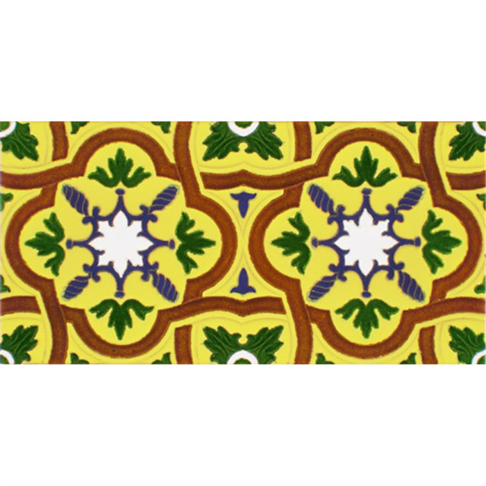 Azulejo Sevillano relieve MZ-031-03 Azulejo Sevillano relieve MZ-031-03