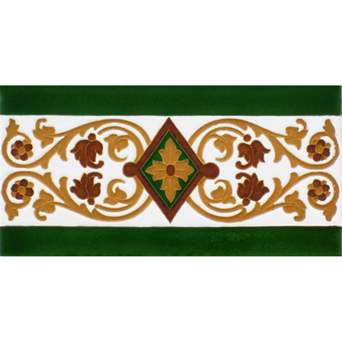 Azulejo Sevillano relieve MZ-034-01 Azulejo Sevillano relieve MZ-034-01
