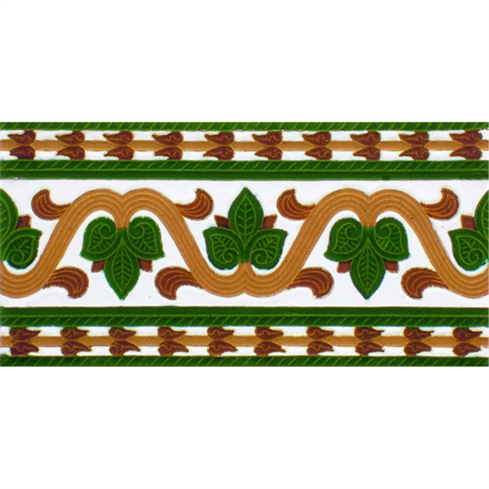 Azulejo Sevillano relieve MZ-036-01 Azulejo Sevillano relieve MZ-036-01
