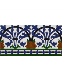 Sevillian relief tile MZ-042-00