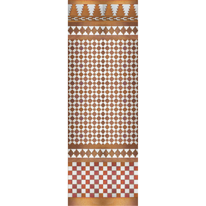 Arabian copper mosaic MZ-M001-91 Arabian copper mosaic MZ-M001-91