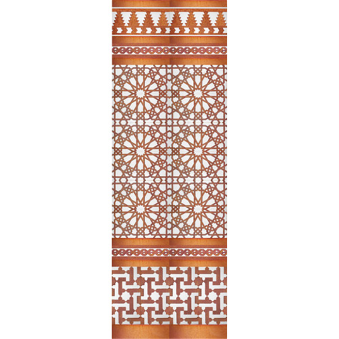 Arabian copper mosaic MZ-M039-19 Arabian copper mosaic MZ-M039-19