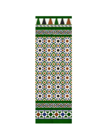 Arabischen farbigen mosaiken MZ-M007-00
