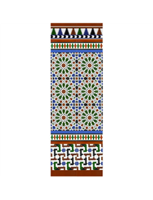 Arabian colour mosaic MZ-M039-00