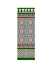 Arabian colour mosaic MZ-M040-00