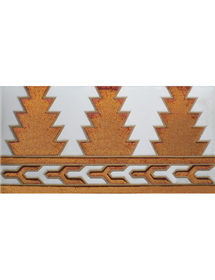 Arabian relief copper tiles MZ-005-91
