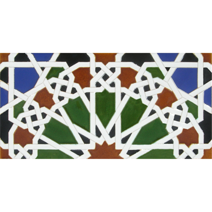 Azulejo Árabe relieve MZ-039-00 Azulejo Árabe relieve MZ-039-00
