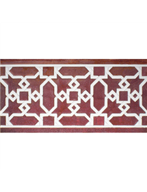 Arabian relief copper tiles MZ-015-91