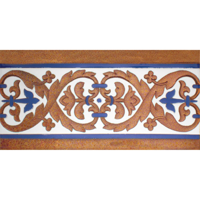 Sevillian relief copper tile MZ-026-941 Sevillian relief copper tile MZ-026-941
