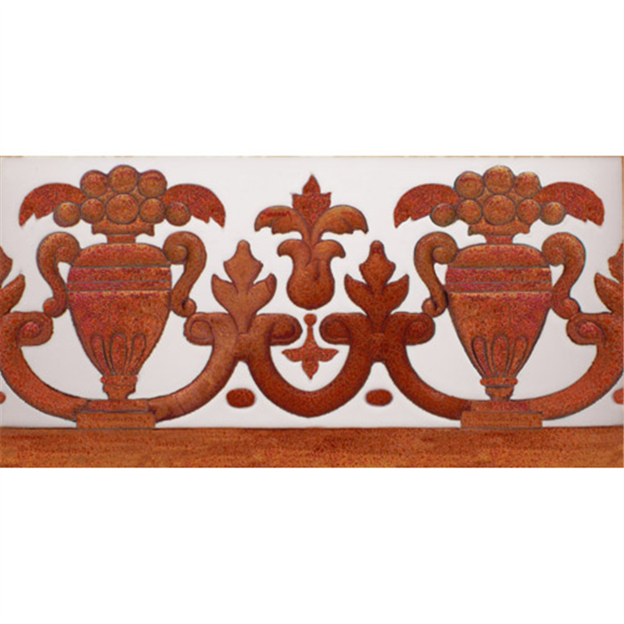 Sevillian relief copper tile MZ-027-91 Sevillian relief copper tile MZ-027-91