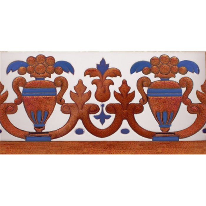 Sevillian relief copper tile MZ-027-941 Sevillian relief copper tile MZ-027-941