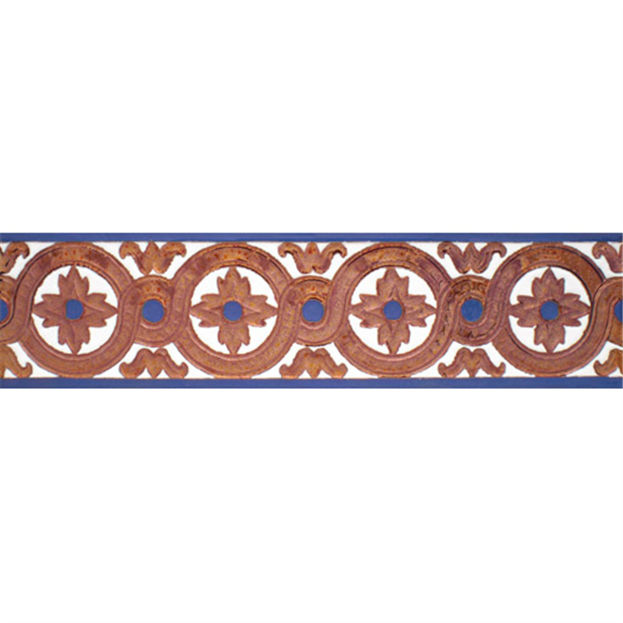Sevillian relief copper tile MZ-029-941 Sevillian relief copper tile MZ-029-941