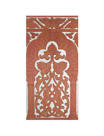 Sevillian relief copper tile MZ-030-91