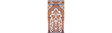 Sevillian relief copper tile MZ-030-941
