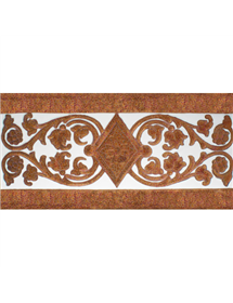 Sevillian relief copper tile MZ-034-91