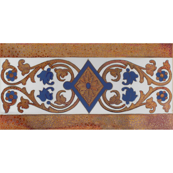 Sevillian relief copper tile MZ-034-941 Sevillian relief copper tile MZ-034-941