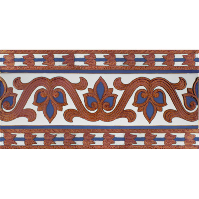 Sevillian relief copper tile MZ-036-941 Sevillian relief copper tile MZ-036-941
