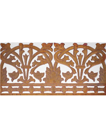 Sevillian relief copper tile MZ-042-91